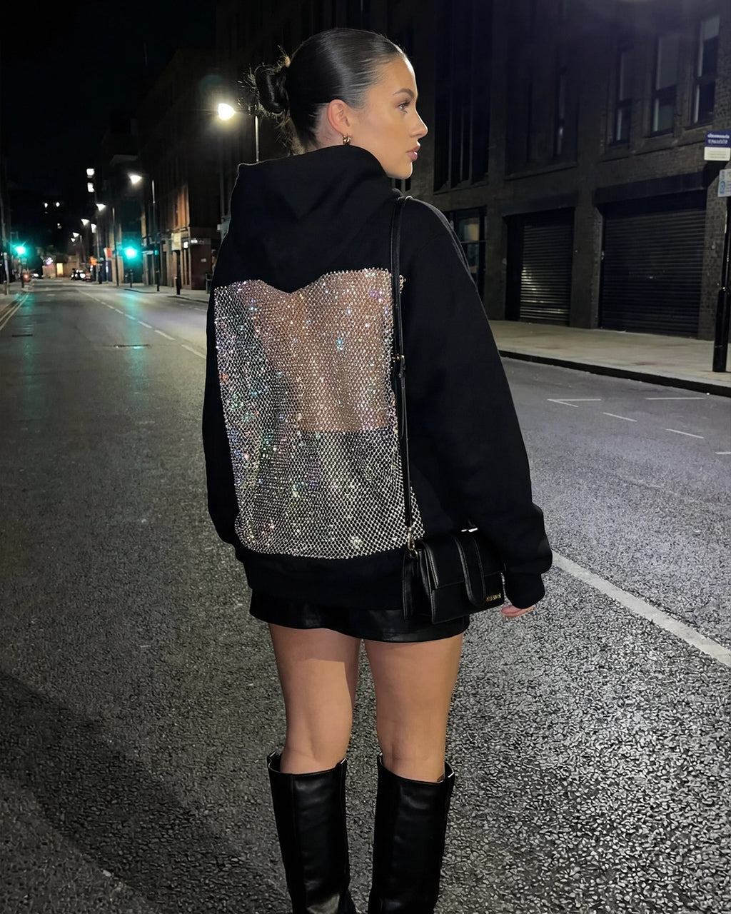 Starlit Mesh Hoodie