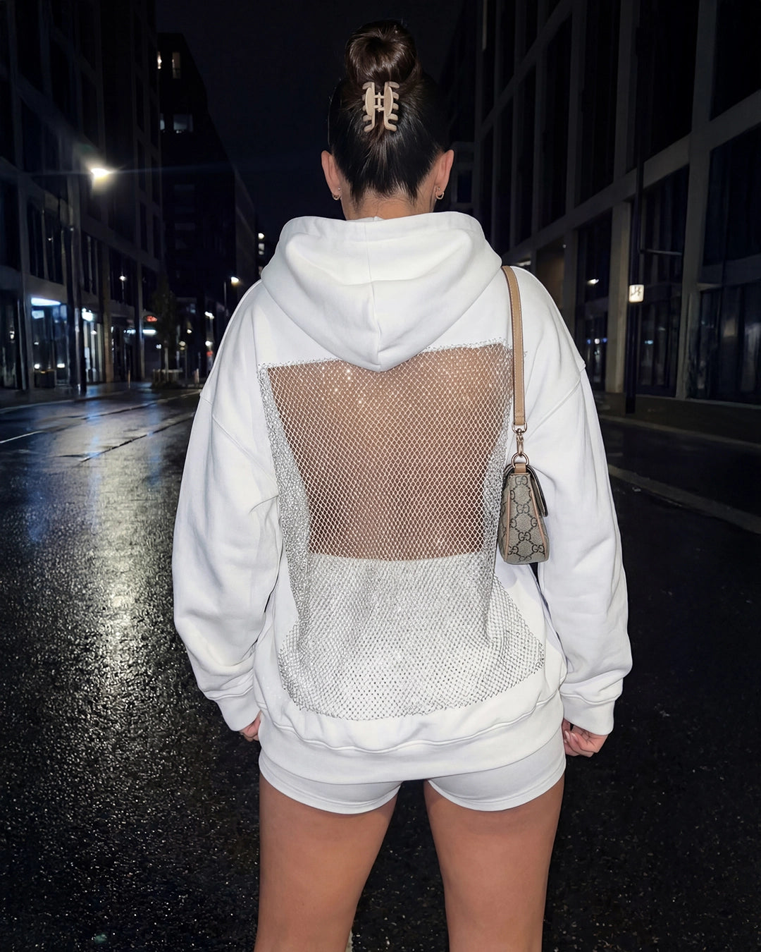 Starlit Mesh Hoodie