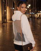 Starlit Mesh Hoodie