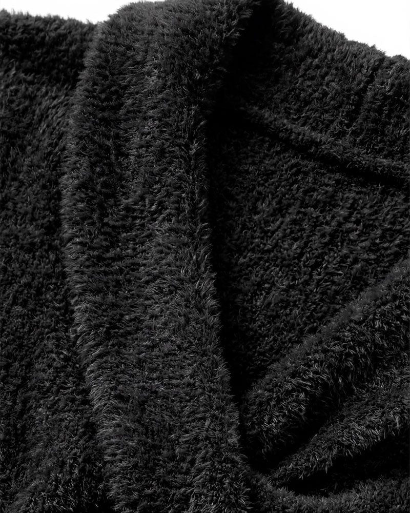 Cross-Front Knit Pullover