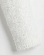 Cross-Front Knit Pullover